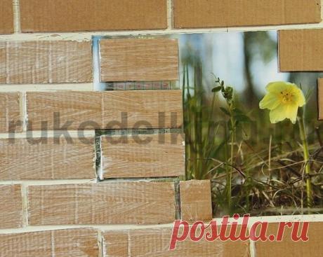 Имитация кирпичной кладки. Декор в современном интерьере. Часть 2.