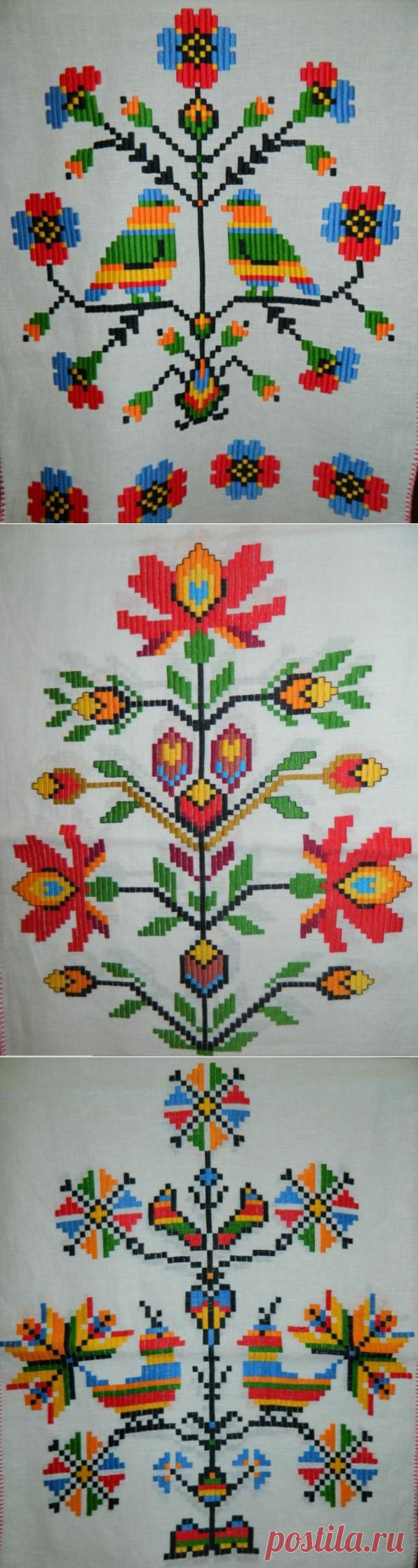 Свадебные рушники вышивают в Великий пост