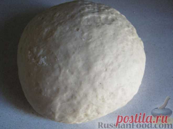 Рецепт: Тесто дрожжевое для пиццы на RussianFood.com