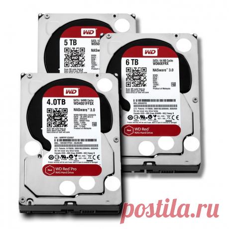 Ёмкость жёстких дисков WD Red достигла 6 Тбайт / Новости hardware / 3DNews - Daily Digital Digest