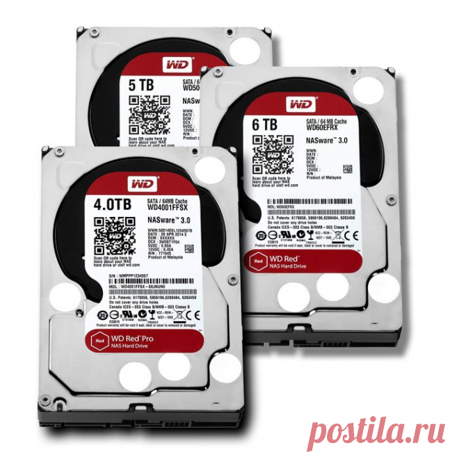 Ёмкость жёстких дисков WD Red достигла 6 Тбайт / Новости hardware / 3DNews - Daily Digital Digest