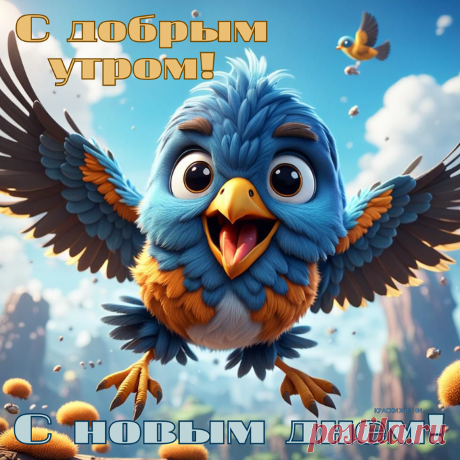 Шлю привет! И с добрым утром!
Пусть удачным будет день.
Пусть всё будет очень круто,
Не коснется грусти тень.
