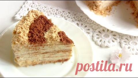 Сметанник│Выпекать не надо, коржи обжариваем на сковороде