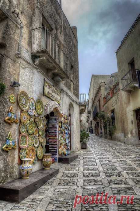 Erice, Sicilia.