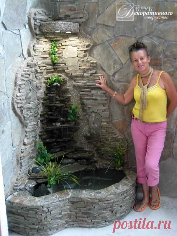 Декоративные водопады: Приятный плеск водных потоков