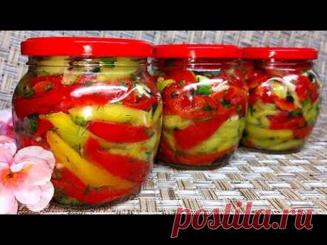 Супер Перец по-корейски на зиму. Очень вкусный Болгарский ПЕРЕЦ на зиму. Простой и вкусный рецепт