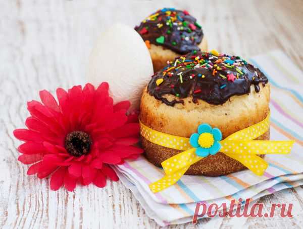 Пасхальный кулич с шоколадной глазурью - Рецепты. Кулинарные рецепты блюд с фото - рецепты салатов, первые и вторые блюда, рецепты выпечки, десерты и закуски - IVONA - bigmir)net - IVONA - bigmir)net