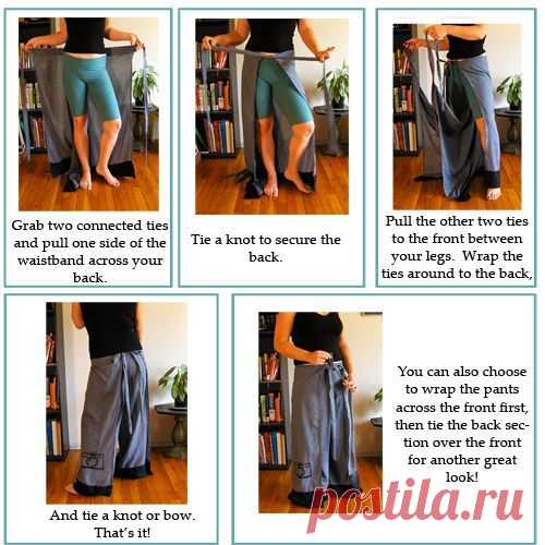 Easy Breezy Wrap Pants Tutorial