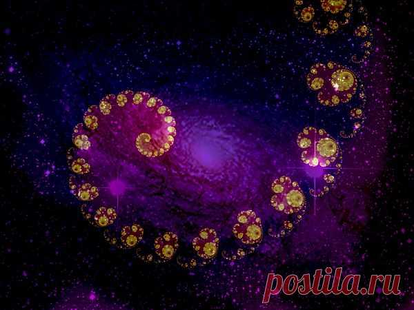 Fractal Galaxy Spiral  Free Stock Photo HD - Public Domain Pictures