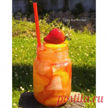 Pucker Up With Passion Cocktail - TipsyBartender.com Light your night on fire with our Pucker Up With Passion Cocktail!  This unbelievable drink is sure to start your night off with a bang!