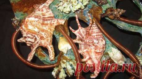 Создаем морские раковины из папье-маше