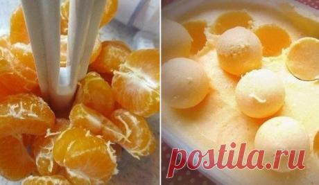 Вкусное Мандариновое Мороженое — Ух-ты.com