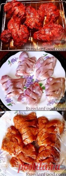 Курица Тандури, запечённая со специями в духовке (Tandoori Chicken).