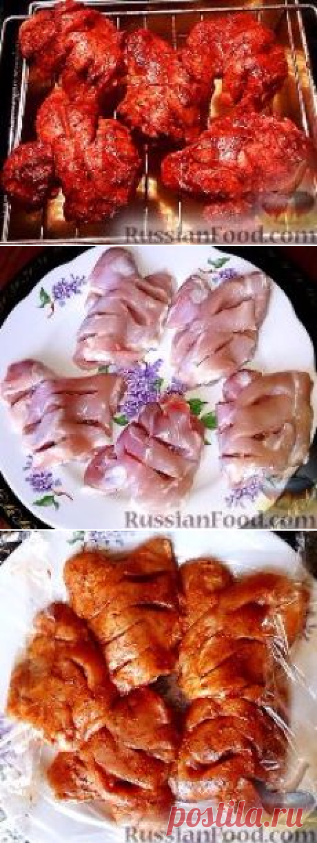 Курица Тандури, запечённая со специями в духовке (Tandoori Chicken).
