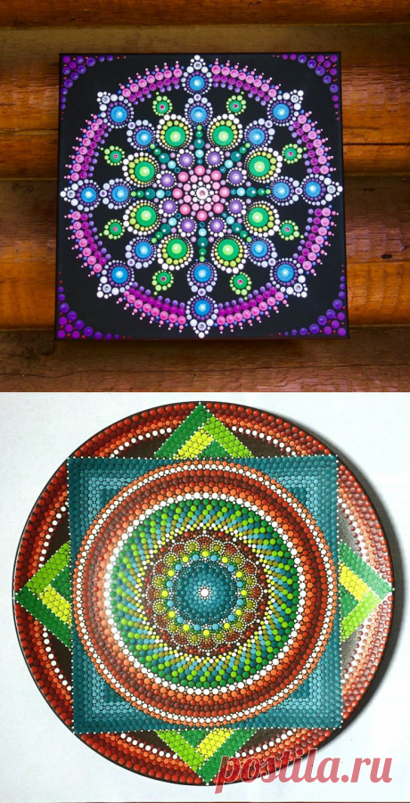 Арт-терапия: рисуем мандалу — Сделай сам, идеи для творчества - DIY Ideas
