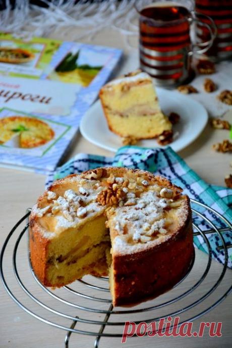 Яблочно-ореховый шарлот. Рецепт c фото от Tamara Shepeleva 3 октября 2015 на koolinar.ru