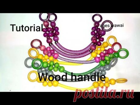 Tutorial handle mute kayu(wood handle)
