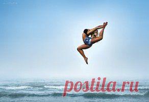 Полет души женщины