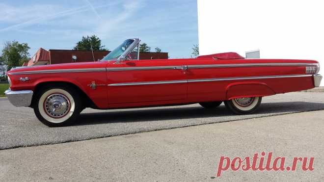 1963 Ford Galaxie 500xl кабрио / F137 / Indy 2014