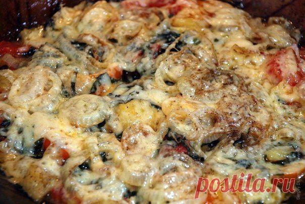 Овощное ассорти, запеченное с сыром | Семья и дом