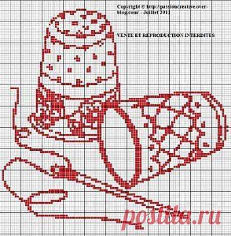 Волшебная вышивка + схемы