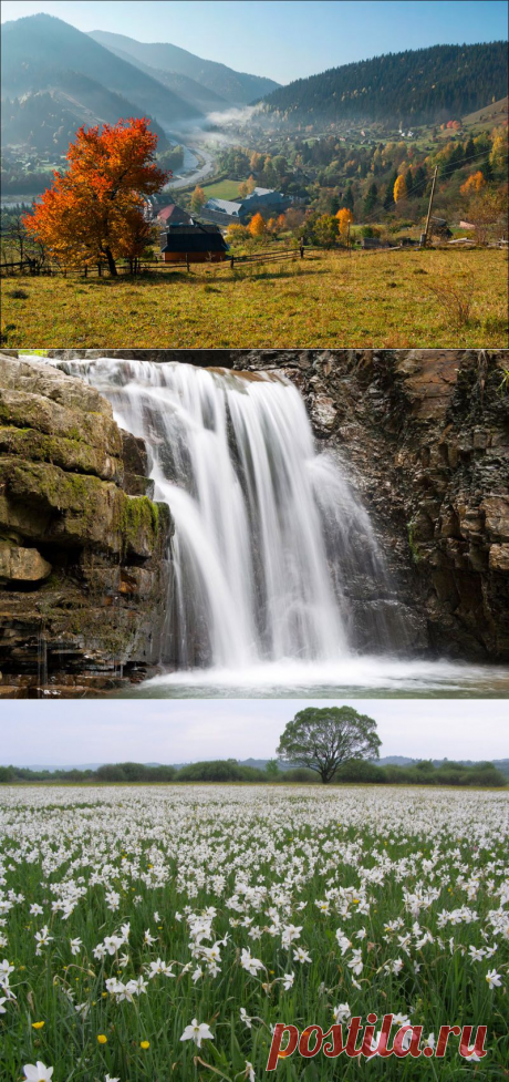 ПРИРОДА КАРПАТ | 20 самых красивых мест - фото и описание