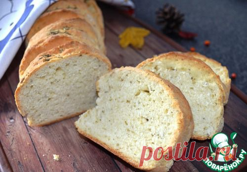 Чесночный, итальянский хлеб.