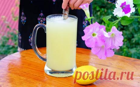 Освежающий летний лимонад