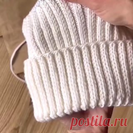 Очень интересный узор для шапки.