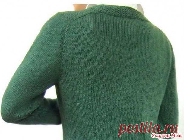 . Вязание кардигана Cross Pockets Cardigan от дизайнера von Hinterm Stein - Вязание - Страна Мам