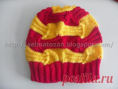 УЗОР ДЛЯ ШАПОЧКИ