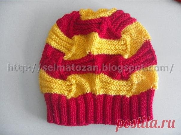 УЗОР ДЛЯ ШАПОЧКИ
