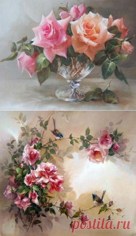 Нежные цветы Jill Kirstein