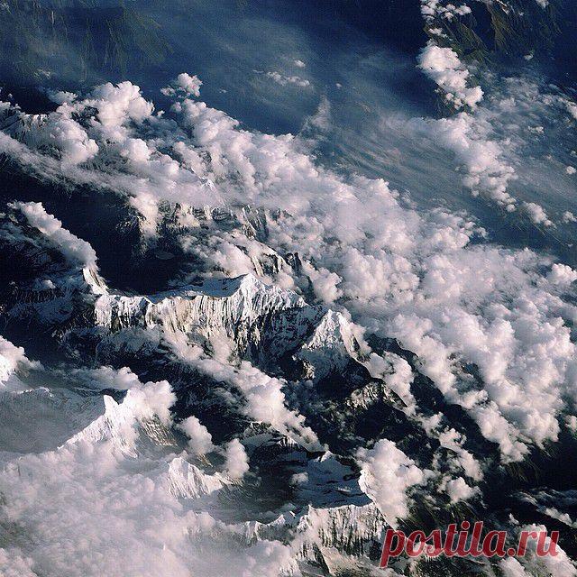 Гималаи. Вид с борта МКС