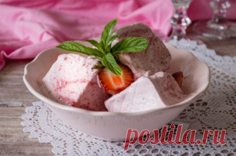 Клубничное семифредо - рецепт с фотографиями