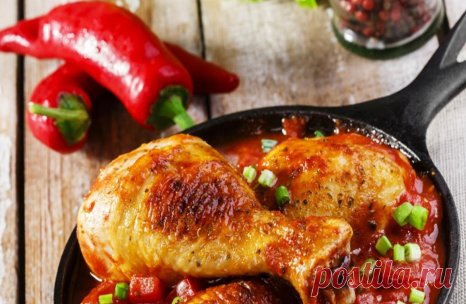 Курица с томатным соусом - Пошаговый рецепт с фото своими руками. Домашние рецепты