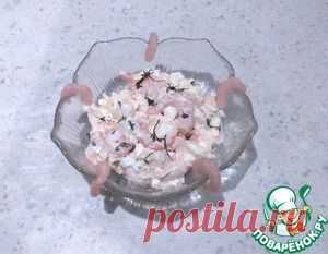 Простой салат с креветками - кулинарный рецепт