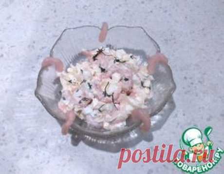 Простой салат с креветками - кулинарный рецепт