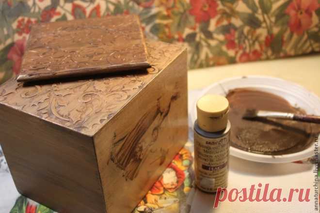 Мастер-класс "Рождественский короб" - Ярмарка Мастеров - ручная работа, handmade