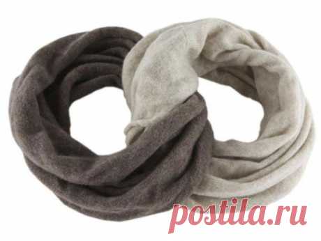 Как носить шарф-снуд