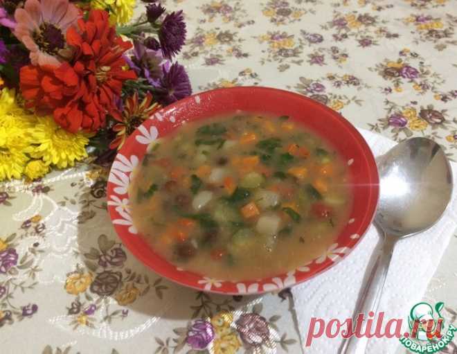 Фасолевый суп по-кабардински – кулинарный рецепт