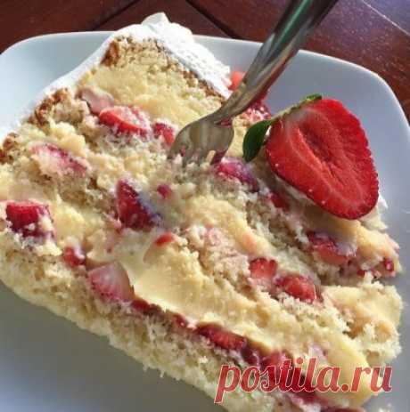 Нежный и очень вкусный тортик