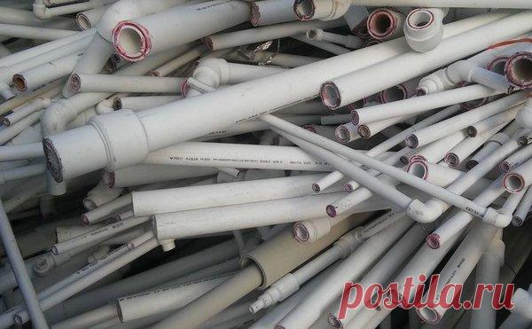 Не выбрасывайте обрезки полипропиленовых труб, это не мусор, а полезные материалы для дома и сада. Фотоиллюстрации. | Андрей Ратников | Яндекс Дзен