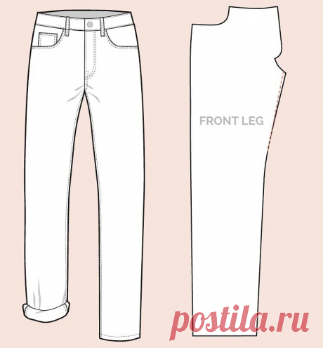 Как устранить дефекты в посадке брюк и джинсов | Рукоделие