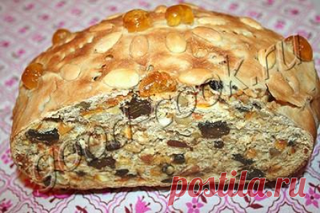 традиционный рождественский фруктовый хлеб, рецепт приготовления