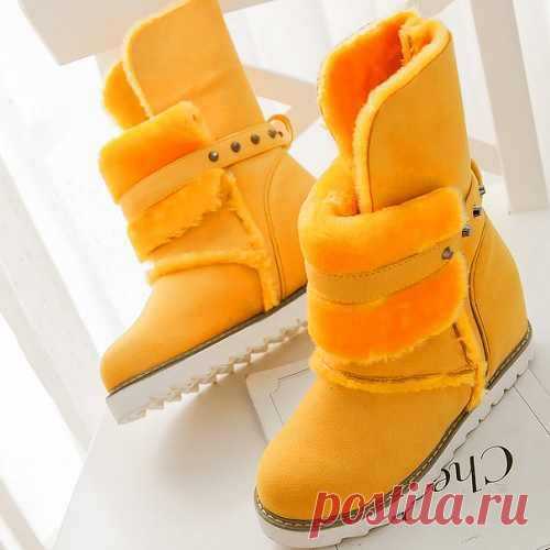 fur leather boots Picture - More Detailed Picture about Fashion Warm Fur Snow Boots For Women Sexy Flat Platform Ankle Boots Ladies Female Rivets Winter Shoes Drop Shipping Picture in Women's Boots from YIWU RUN CUP MALL | Aliexpress.com | Alibaba Group