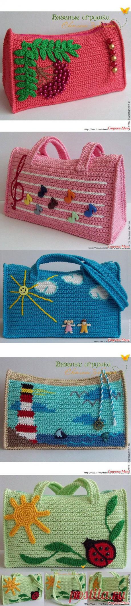 Сумочки))) - Все в ажуре... (вязание крючком) - Страна Мам