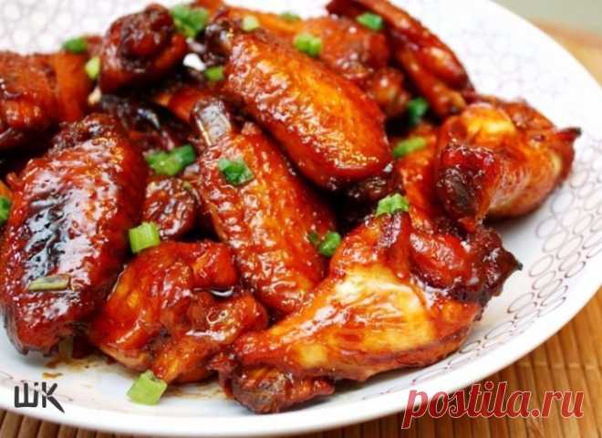 ГОТОВИМ КУРИНЫЕ КРЫЛЫШКИ - аппетитные рецептики - 10 штук
