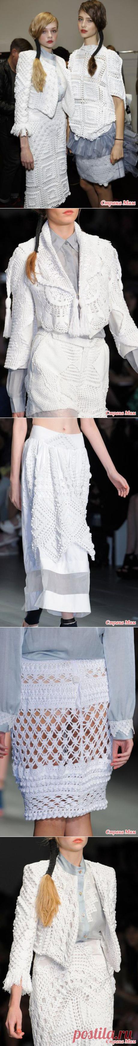 Для вдохновения 6 (Bora Aksu SS 2015) - Вязание - Страна Мам