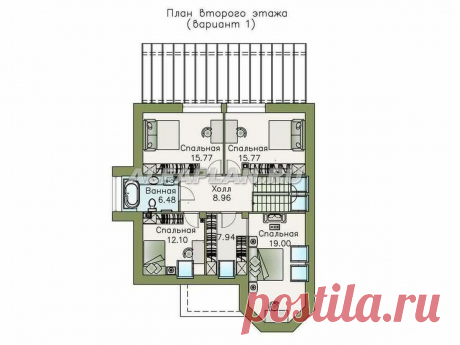 Современный загородный дом с мансардой - проект «Капелла» 596А - 188 м2, 4(5) спален | Популярные проекты домов Альфаплан | Яндекс Дзен